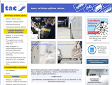 Tablet Screenshot of kauno-tac.lt